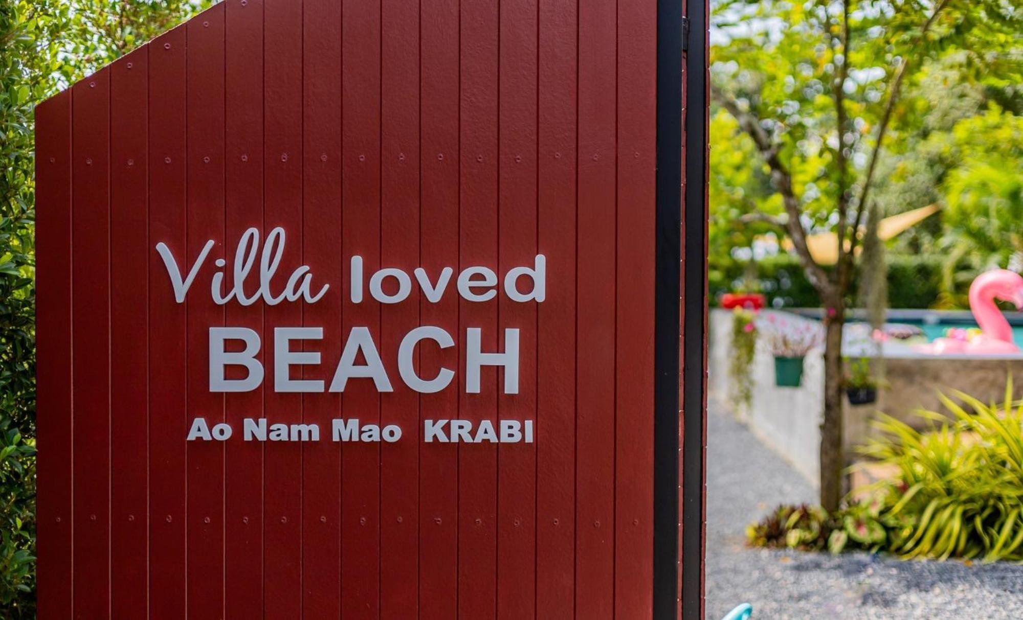 Villa Loved Beach 1 Ao Nam Mao Zimmer foto